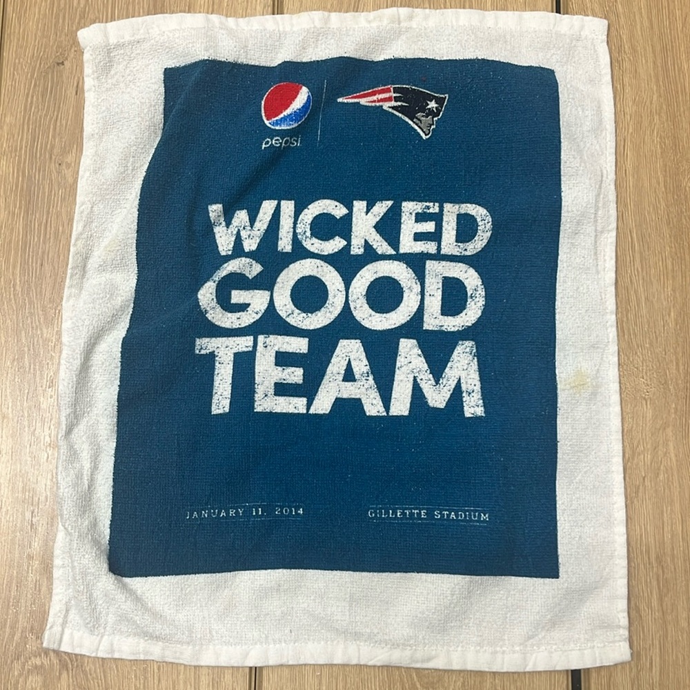 NFL New England Patriots Pepsi Stadium Towel